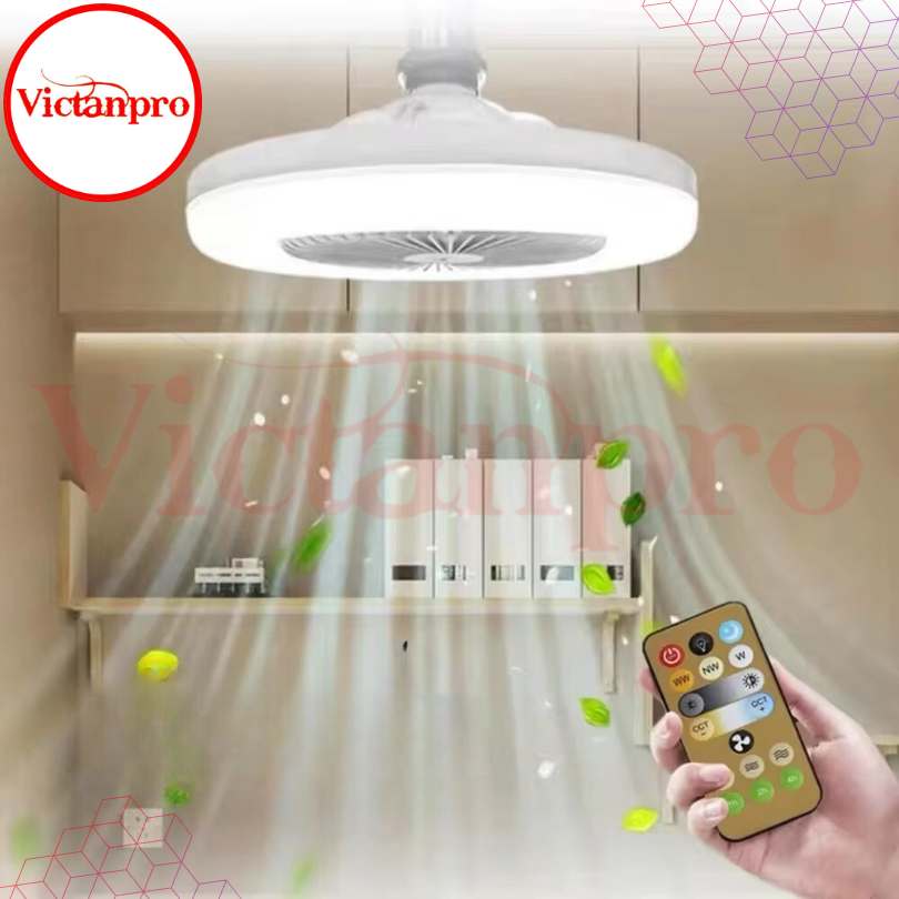 Ventilador Inteligente con Luz 3 en 1 Pro - ¡Transforma tu Espacio con Estilo, Frescura y Comodidad! 🌬️💡